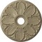 Ekena Millwork Milan Ceiling Medallion (Fits Canopies up to 4 5/8"), 24 1/2"OD x 3 1/2"ID x 1"P, Gobi Desert CM24MIGDF - alternate 1